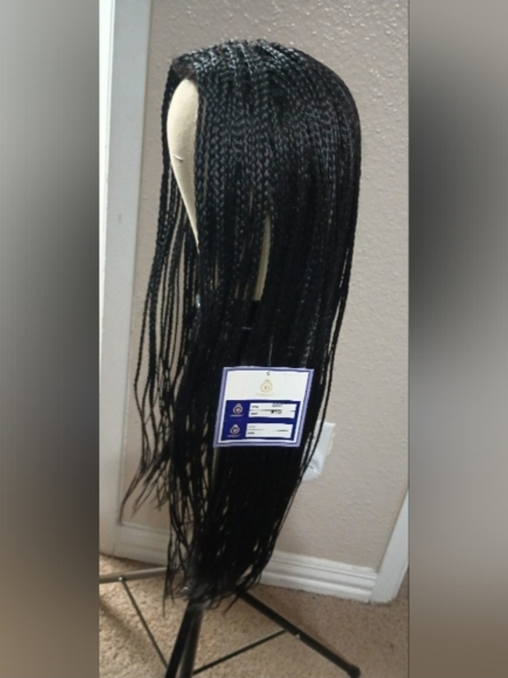 Pelidon 30 Inch 3x4 Middle Parting Box Braided Wigs.